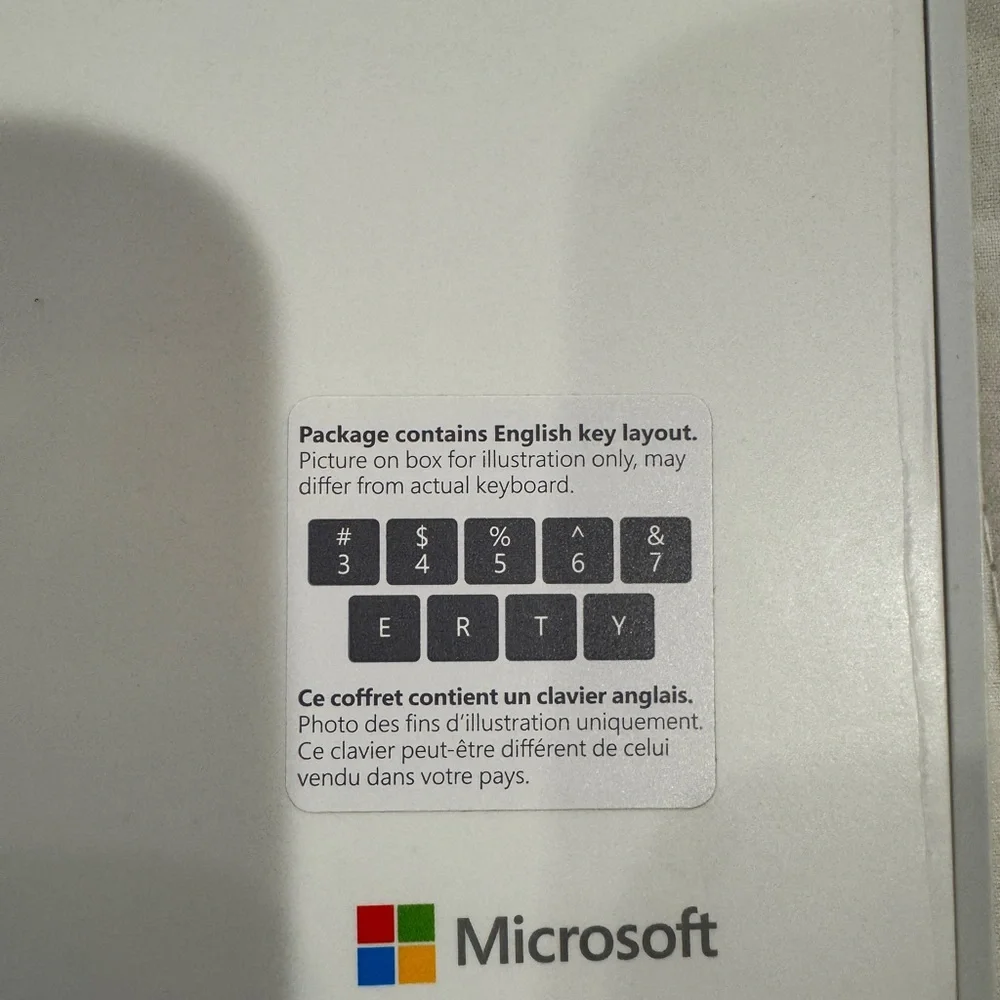 Microsoft Green Tablet Keyboard